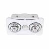 bhf2-w 2 x 275w Bathroom Heater Fan, Light - Image 2