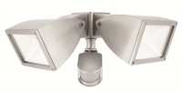 Strand Exterior Double 2x10W LED Floodlight With Sensor (17788) Brilliant Light - Image 3