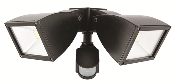 Twin floodlight with sensor deals