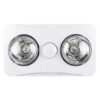 bhf2-w 2 x 275w Bathroom Heater Fan, Light - Image 3
