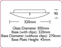 One Light Spike Oyster (AC1002/30) Ace Lighting - Image 3