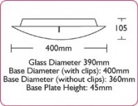 Two Light Spike Oyster (AC1002/40) Ace Lighting - Image 3