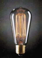 Carbon Filament Pear Shape Lamp - Image 2