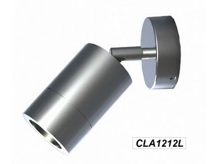 Exterior 316SS Single Adjustable Long Body Wall Pillar Light - 240V (CLA1212L) CLA
