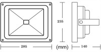 50W IP65 LED Weatherproof Floodlight (FL50) Cromptom Lighting - Image 4