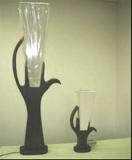 ML-8851 Timber Table Lamp Floor