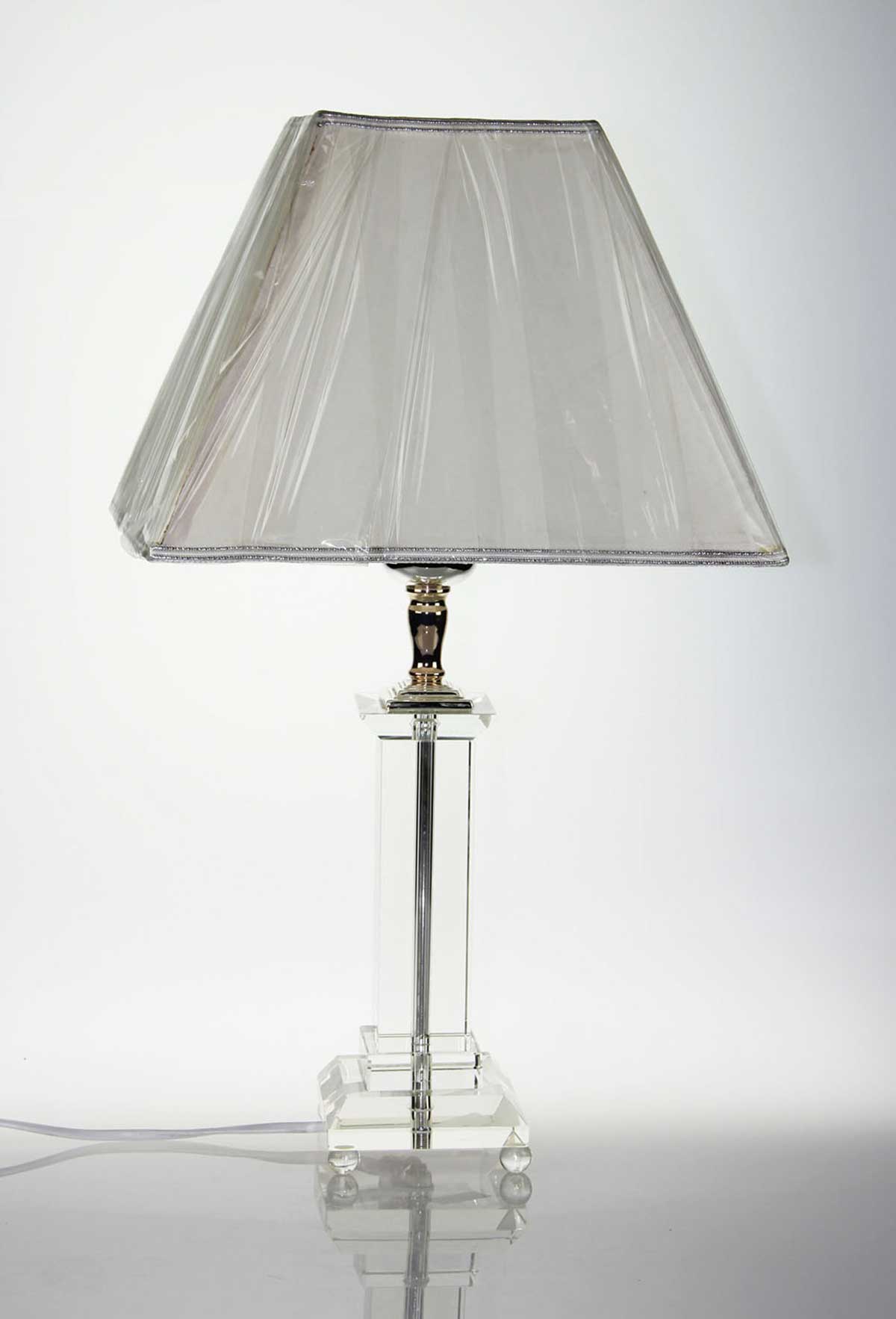 Crystal Lamp Square  Base