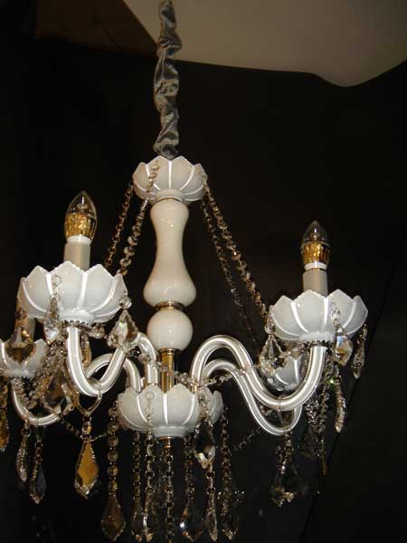 Crystal White pendent