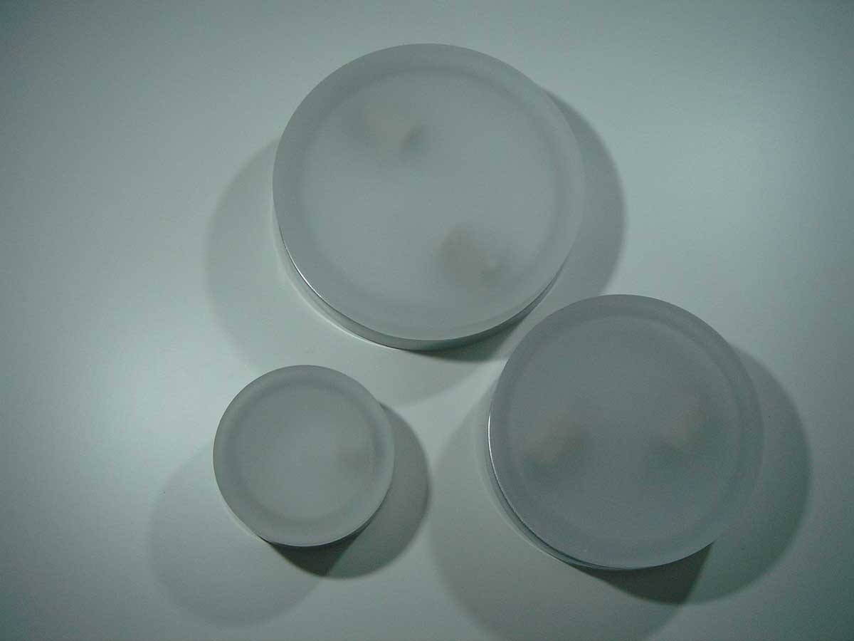 eo-8005 Heavy Glass Round Oyster