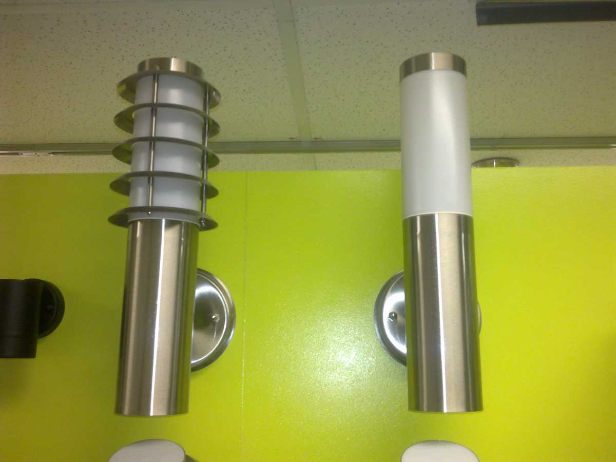 304 Stainless/Steel  IP44 H390 x D70mm