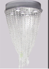 CTC GU10 5 Lts Crystal Rain drop curtain shap