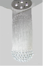 CTC GU10 4 Lts Crystal Dual Ball drop